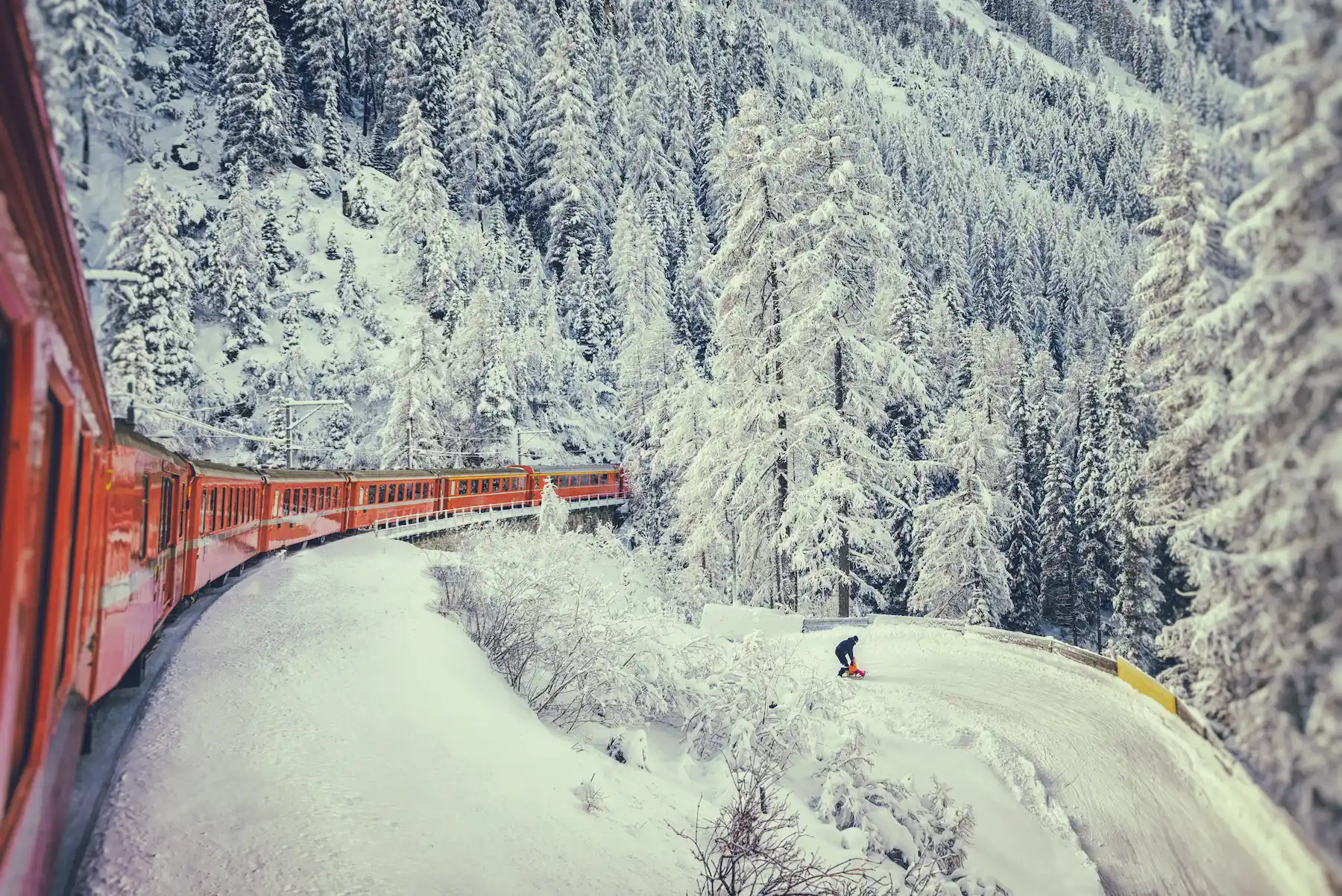 Weekend di Relax sul Trenino Rosso del Bernina